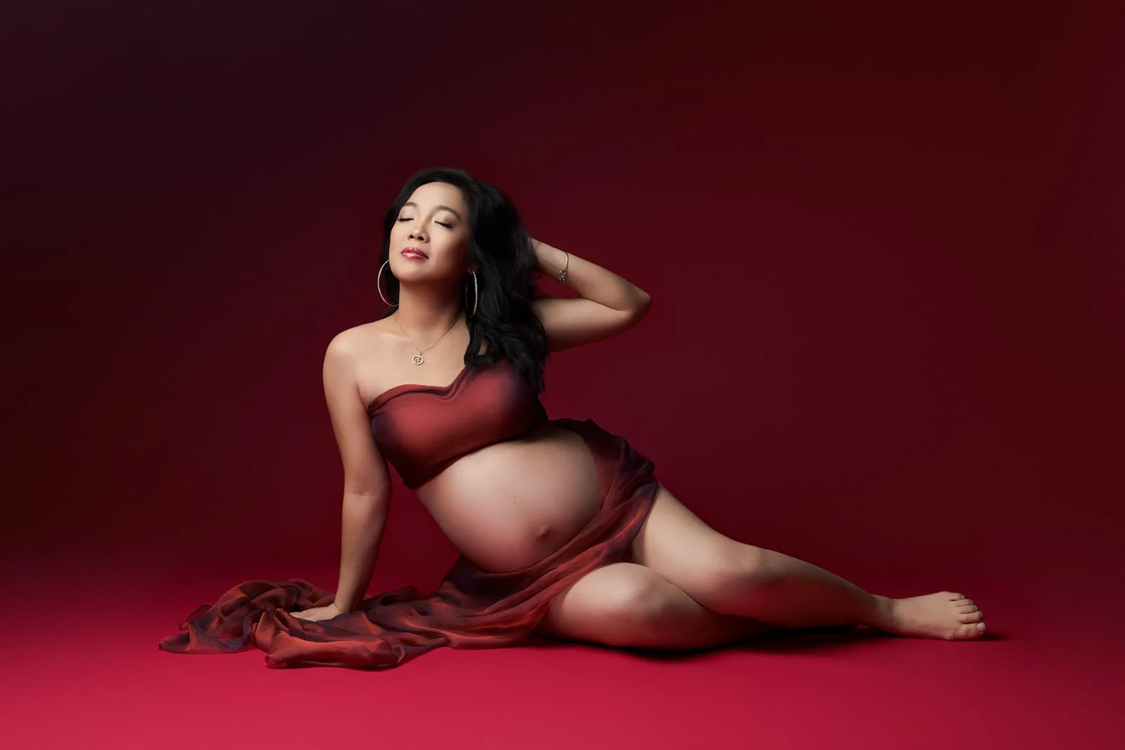 Photographe grossesse Angers, Maine et Loire — studio de Paulina Caiceo